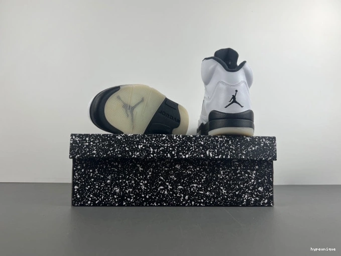 HYPE 5 RETRO DD0587-110 'WHITE JORDAN AIR BLACK' 0808
